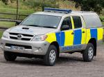 Toyota Hilux Double Cab Police 2005 года (UK)